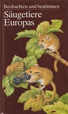Buch säugetiere europas gebraucht kaufen  Leipzig