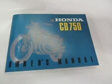 Honda cb750 owners d'occasion  Expédié en Belgium