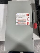 Usado, Interruptor de segurança fusível Eaton, resistente, 600V AC/250V DC, 3PST, 100 A, NEMA 1 comprar usado  Enviando para Brazil