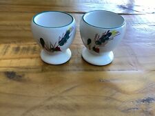 denby egg cups greenwheat for sale  WORTHING