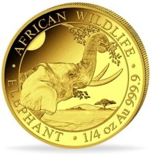 Goldmünze somalia elefant gebraucht kaufen  Bretzfeld