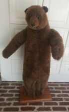 The Hen House Standing Brown Bear - Adjustable Arm- Large Plush - 45 inches tall, used for sale  Shipping to Ireland