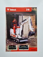 Bobcat 316 excavator for sale  WOODBRIDGE