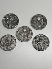 Vintage Apollo 11 Balfour Commemorative Pewter Medal Coin Lot Of 5 for sale  Shipping to South Africa