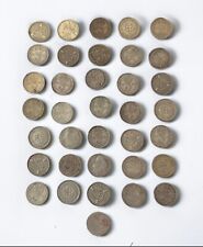Silver threepence collection for sale  HARLOW