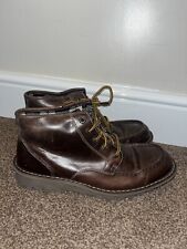 Clarks brown leather for sale  DARTFORD
