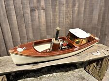 Live Steam 3 1/2ft Boat/ Launch Lady Barbara Fitted w RC,  Boiler, Twin Cylinder for sale  Shipping to South Africa