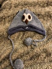 Wool owl hat for sale  STOCKPORT