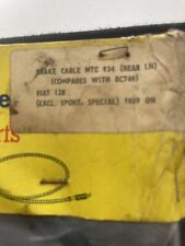 Brake cable mtc934 for sale  BOGNOR REGIS