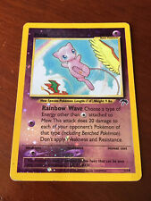 Mew 1/18 Reverse Holo Pokemon Southern Islands Promo, used for sale  Clover