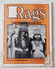 Rags magazine december for sale  Brooklyn