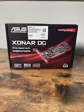 ASUS Xonar DG Gaming Series PCI 5.1 Sound Card and Headphone Amplifier 105dB, used for sale  Shipping to South Africa