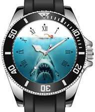 Usado, Relógio de pulso Shark Jaws comedor de homens no mar azul esportivo exclusivo e elegante comprar usado  Enviando para Brazil