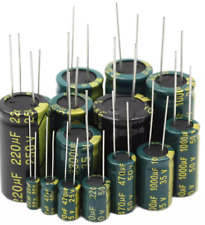 Usado, Capacitor eletrolítico radial de alumínio 10 peças 10~500V alta frequência 105°C ±20% comprar usado  Enviando para Brazil