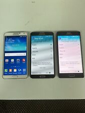 Lote De (3) Samsung Galaxy Note 3 / Note Edge SM-N900T T-Mobile 32GB Para Peças S5, usado comprar usado  Enviando para Brazil