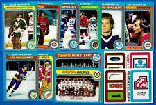 Używany, 1979-80 TOPPS 79-80 NHL HOCKEY CARD 133-264 & TEAM STICKERS INSERT SEE LIST na sprzedaż  Wysyłka do Poland