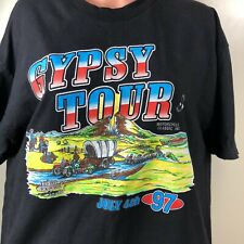 Camiseta Gypsy Tour Hollister Motocicleta Clássica 50º Bolado Park Preta Extra Grande 1997 comprar usado  Enviando para Brazil