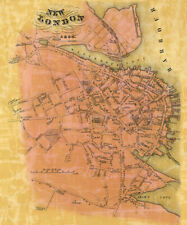1854 map new for sale  Saint Augustine