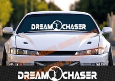 Adesivo adesivo Dream Chaser para-brisa banner usdm euro jdm kdm racing comprar usado  Enviando para Brazil