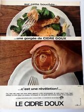 Publicite advertising cidre d'occasion  Bordeaux-