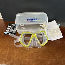 Mares X-Vision Dive Mask-Clear / Yellow Only Used Once. for sale  Shipping to South Africa