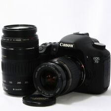 Canon EOS 7d 18.0MP 28 80/90 300mm Lentille Set [ EXC Avec / Carte Cf ,Bride d'occasion  Expédié en Belgium