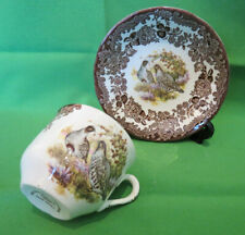 Vintage Royal Worcester Palissy Game Series Tea Cup & Saucer- Good Condition for sale  LEEDS