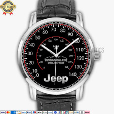 Relógio de pulso masculino Jeep Wrangler velocímetro quartzo aço inoxidável JE03, usado comprar usado  Enviando para Brazil