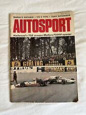 Autosport magazine april for sale  MANNINGTREE