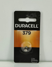 Batería electrónica/reloj/calculadora Duracell óxido de plata 379 1,5 V 16 Ah, usado segunda mano  Embacar hacia Argentina