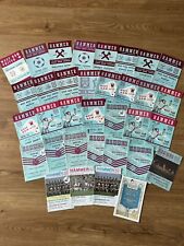 west ham united programmes for sale  CHELTENHAM