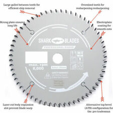 Shark Blades Circular Saw Blade 254mm x 80T Premium Range Non stick Coating for sale  Shipping to South Africa