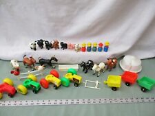 Fisher Price Little People 915 Barn Farm Pick One part animal equipment cow pig for sale  Shipping to South Africa