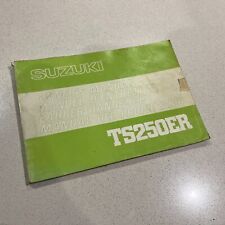 Genuine suzuki ts250er for sale  HOVE