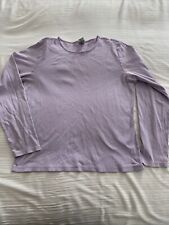 Camiseta OLD NAVY grande lilás roxa manga longa 100% algodão  comprar usado  Enviando para Brazil