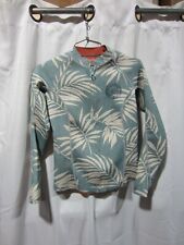 Billabong 1mm Peeky Long Sleeve Full Zip Wetsuit Jacket - Blue Palms - Women's 8 for sale  Shipping to South Africa