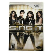 Nintendo Wii Disney Sing It Party Hits Video Game Used Complete for sale  Shipping to South Africa