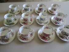 tea cups set 12 for sale  North Adams