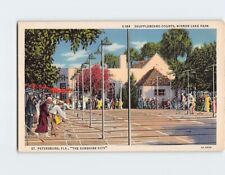 Postcard shuffleboard courts for sale  Almond