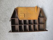 Vintage Wooden House Thimble Rack/Display  House cottage shape for sale  LEICESTER