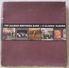 THE ALLMAN BROTHERS BAND 5 Álbuns Clássicos 2013 5 CD Caixa Conjunto Universal comprar usado  Enviando para Brazil