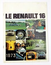 Renault 1973 borchure usato  Caserta