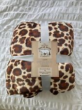 leopard print throw for sale  OAKHAM