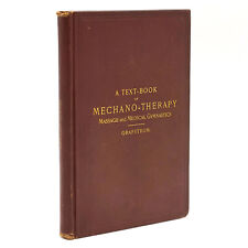 Usado, Un libro de texto de mecanoterapia (masaje, quiropráctica) 1899 Axel V. Grafstrom segunda mano  Embacar hacia Argentina