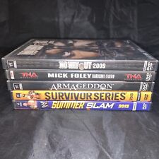 Lote de DVDs WWE Summer Slam Survivor Series Armageddon No away Out Mick Foley, usado comprar usado  Enviando para Brazil