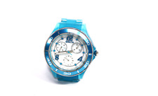 Invicta 30366 relógio feminino quartzo anatômico 3 ponteiros mostrador azul e branco, usado comprar usado  Enviando para Brazil