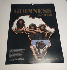 Guinness calendar 1986 for sale  RICKMANSWORTH