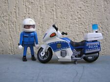 Playmobil policier moto d'occasion  Ormesson-sur-Marne