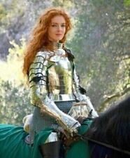 Medieval Lady Armor Female girl Suit Battle Half Body Costume knight Warrior, used for sale  Shipping to South Africa