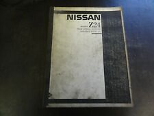 Nissan Model Z24 Industrial Engine Service Manual   1987 for sale  Shipping to South Africa